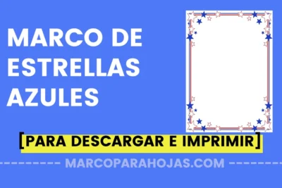 Marcos y Bordes para Hojas en formato Word y PNG